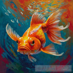 Goldfish Pop Art Animal Ai