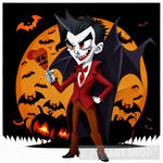 Good Looking Vampire Halloween Ai Artwork