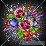 Gorgeous Colorful Spring Flowers Ai Artwork