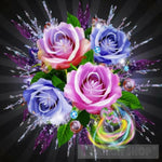 Gorgeous Colorful Spring Flowers Ai Artwork