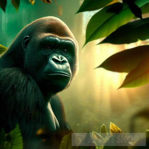 Gorilla Animal Ai Art