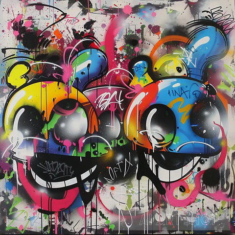 Graffiti Playground - Bold Expression Street Ai Art