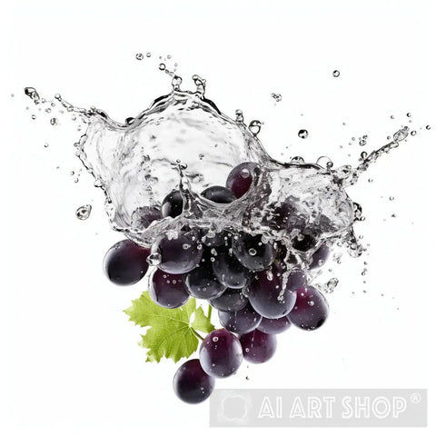 Grapes Modern Ai Art