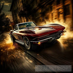 Greatest Cars Ever63 Corvette Stingray Ai Artwork