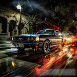 Greatest Cars Ever65 Mustang Ai Artwork