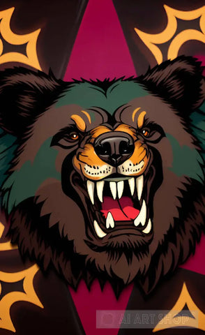 Grizzly Bear 7 Animal Ai Art