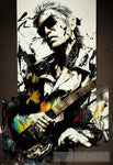 Guitarist #1 Ai Painting