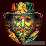 Guy Fawkes Portrait Carnival Style Ai Art