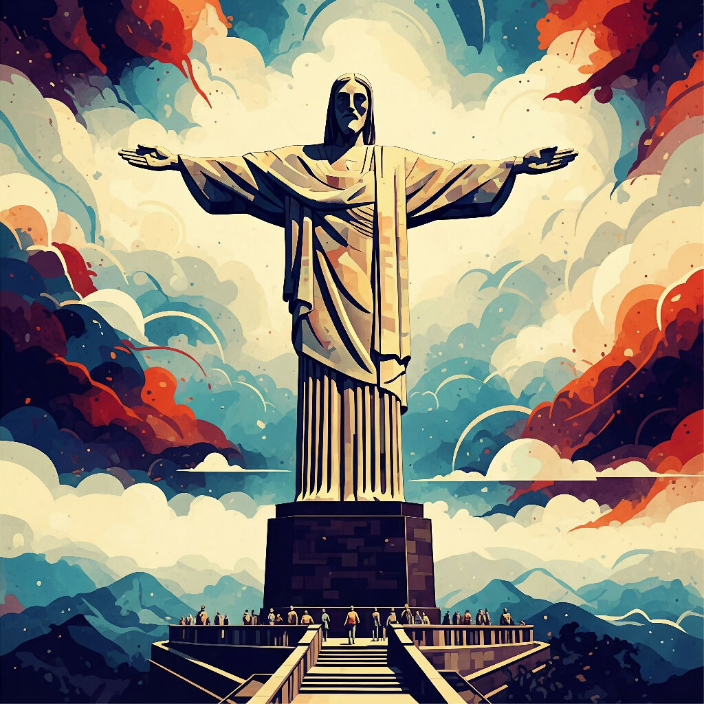 Christ the Redeemer Statue | Rio de Janeiro Landmark Art