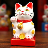 Lucky Maneki Neko Fortune Cat AI Art Print
