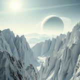 Saturn Over Peaks