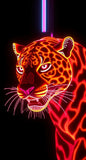 Neon Predator – Cyber Jungle Digital Art Collection