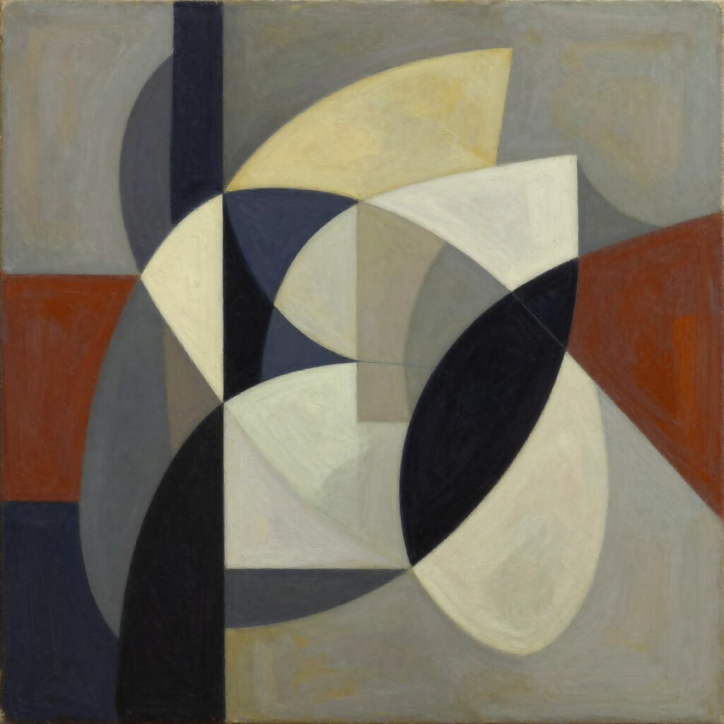 Balanced Forms | Abstract Geometric Modern Wall Art
