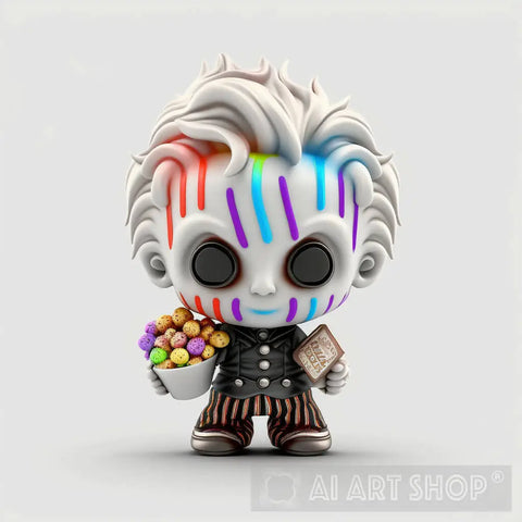 Halloween Chibi Candyman Ai Artwork