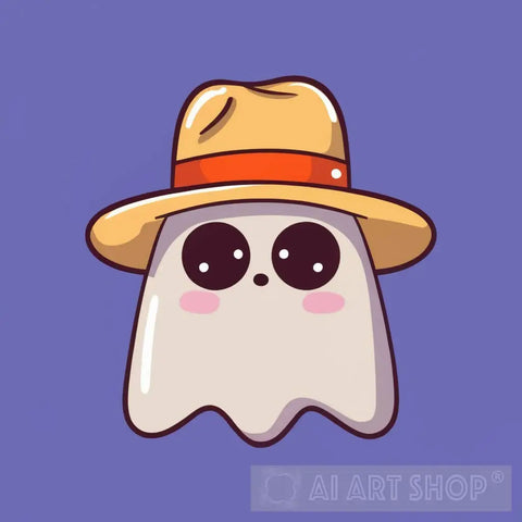 Halloween Ghost Ai Artwork