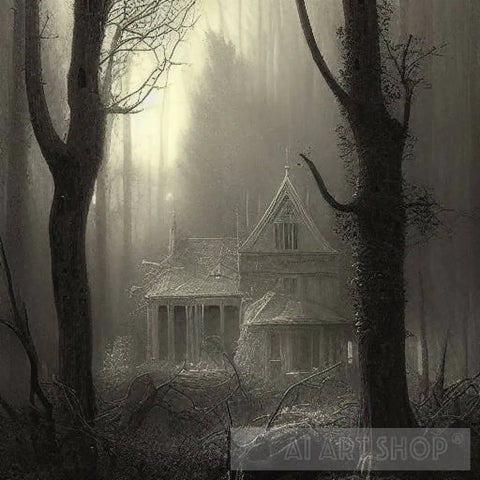 Halloween Is Coming Landscape Ai Art