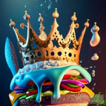 Hamburger Royal Portrait Ai Art