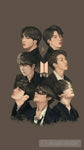 Handsome Bts Boys Pop Ai Art