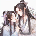 Happy Ancient Chinese Couple In Love Ai Artwork