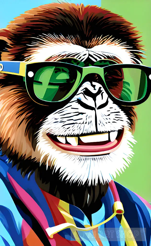 happy monkey