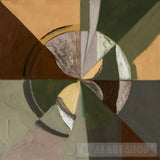 Harmony In Earth Tones #Wabi-Sabi Modern Ai Art