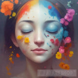 Harmony Of Emotions Portrait Ai Art