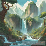 Harmony Of The Wild Nature Ai Art