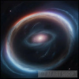 Harmony Of Time And Space Portrait Ai Art