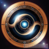 Harmony Of Time And Space Portrait Ai Art