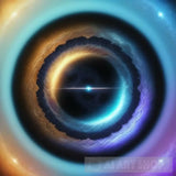 Harmony Of Time And Space Portrait Ai Art