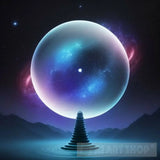 Harmony Of Time And Space Portrait Ai Art