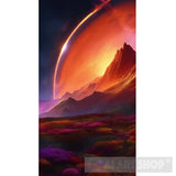 Hawaiian Landscape Abstract Ai Art