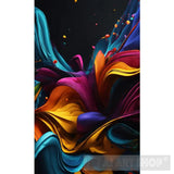 Hawaiian Landscape Abstract Ai Art