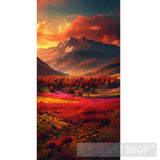 Hawaiian Landscape Abstract Ai Art