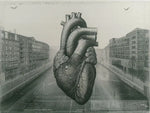 Heart In The City (Ix) Ai Artwork