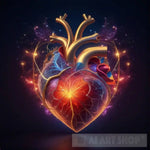 Heart Magical Ai Artwork