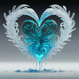 Heart Of Ice Ai Artwork