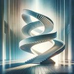 Heaven Staircase Ai Artwork