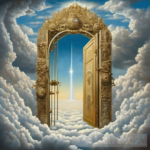 Heaven Gate AI Art