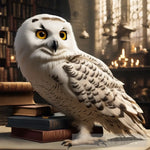 Hedwig Watching Ai Artwork