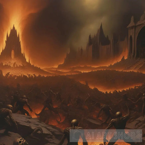 Hellscape Ai Artwork