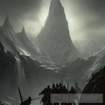 Helms Deep Landscape Ai Art