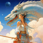 Heterodimension: Dragon Skywalker Surrealism Ai Art