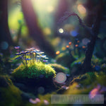 Hidden Forest #2 Nature Ai Art