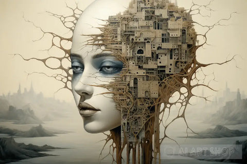 Hive Mind Surrealism Ai Art