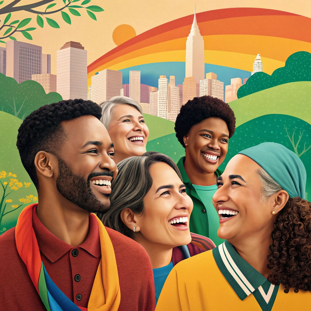 `Diversity`, `Community`, `Inclusivity`, `Friendship`, `New York Ci...