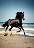 Horses And Zebras Ai Artwork