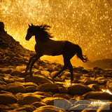 Horses And Zebras Ai Artwork
