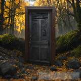Houses In The Forest Ai Artwork