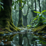 Golden Forest Path